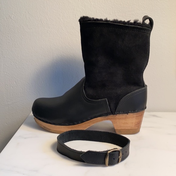 No.6 Clogs-Shearling Clog Boot - size 39 - Picture 8 of 8